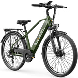 Jasion Roamer/ST Electric Bike for Adults, 26'' Commuter Ebike 1200W 528WH Removable Battery