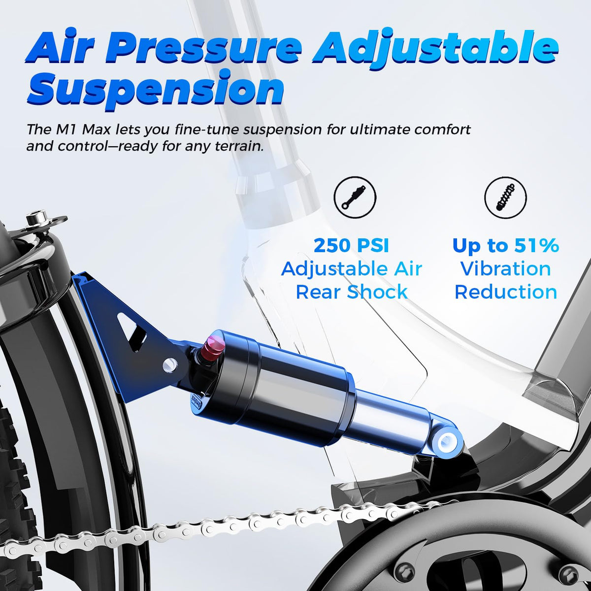Aipas M1 Max Electric Bike for Adults, 26