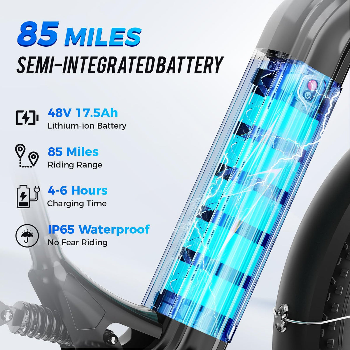 Aipas M1 Max Electric Bike for Adults, 26