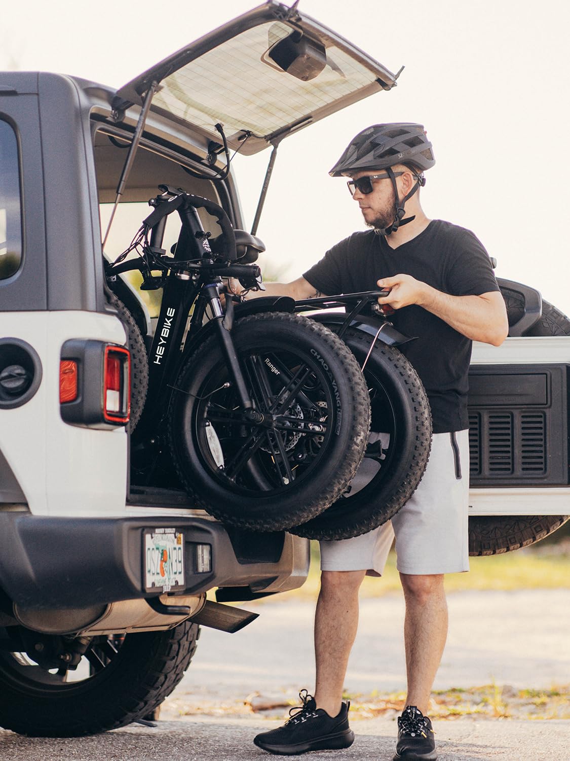 Heybike Ranger 2.0 Folding Electric Bike for Adults, 1400W Peak Motor Ebike