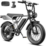 Jasion RetroVolt Pro Electric Bike, 90-Mile Range, Fat Tire