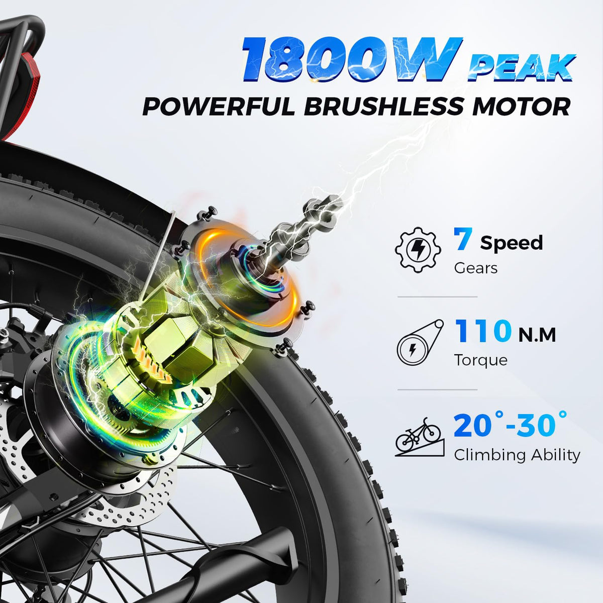Aipas M1 Max Electric Bike for Adults, 26