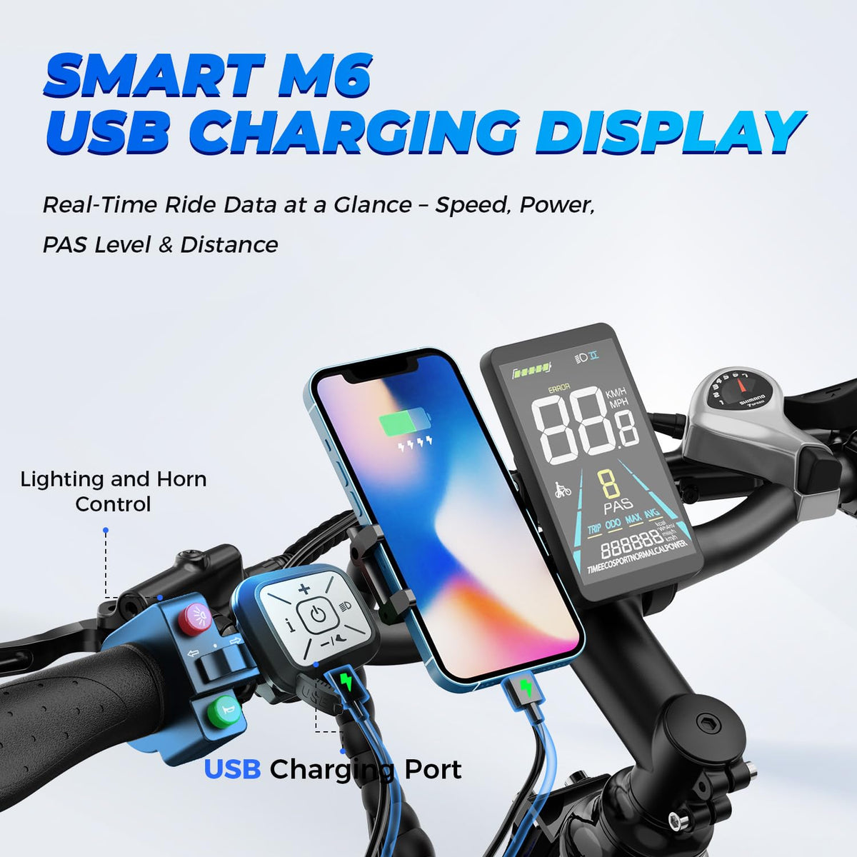 Aipas M1 Max Electric Bike for Adults, 26