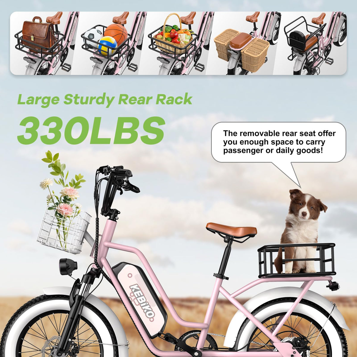 Electric Bike for Adults, 20