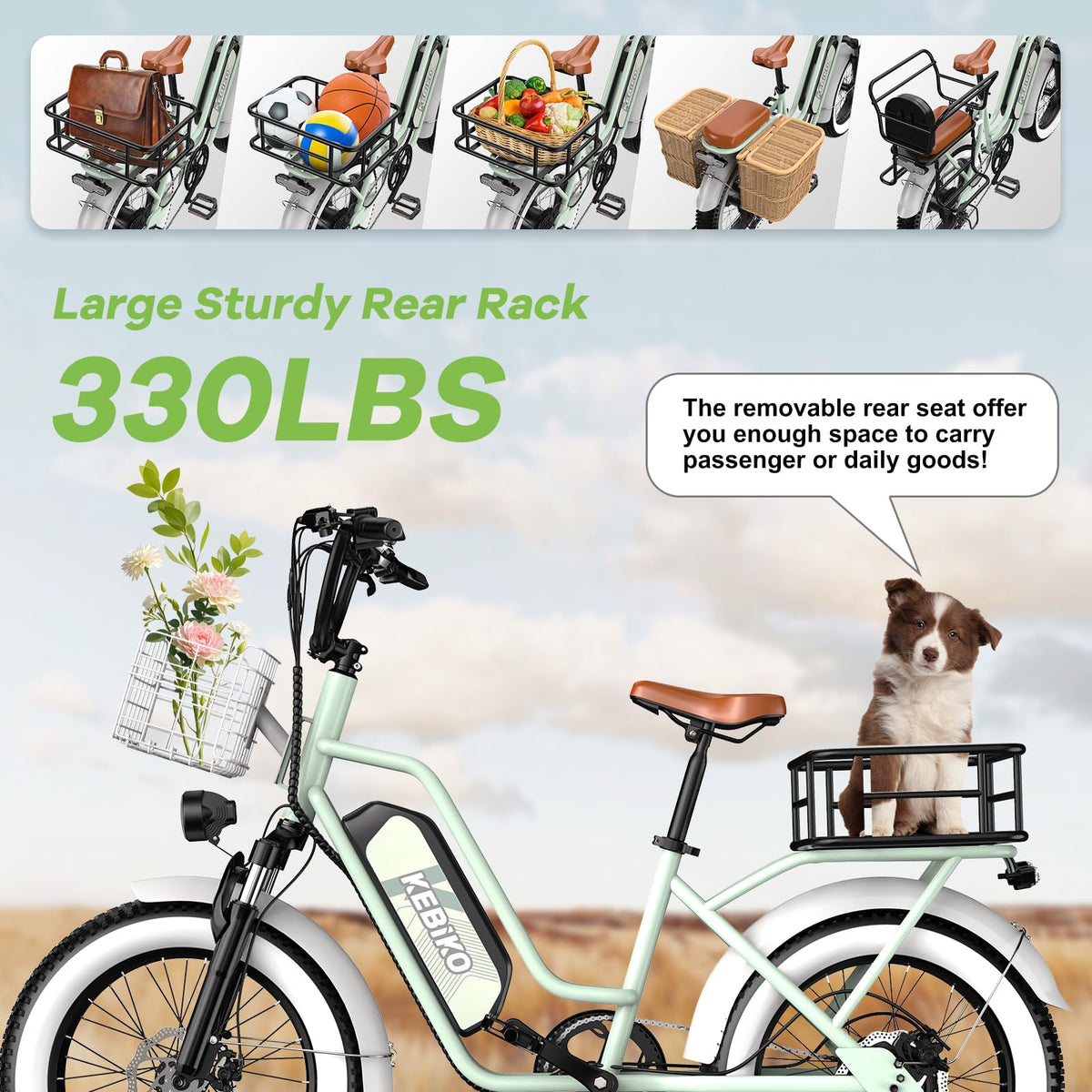EUYBIKE Electric Bike for Adults, 20