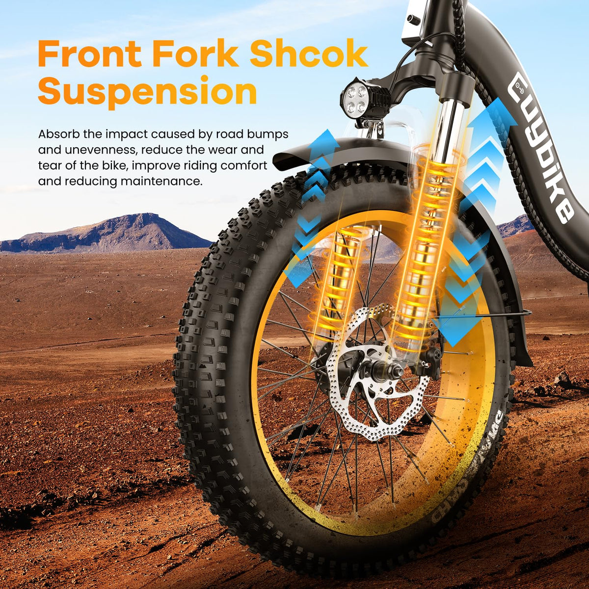 EUYBIKE Folding Electric Bike for Adults with Peak 1000W Motor, 48V 20AH Battery up to 80 Miles, 20