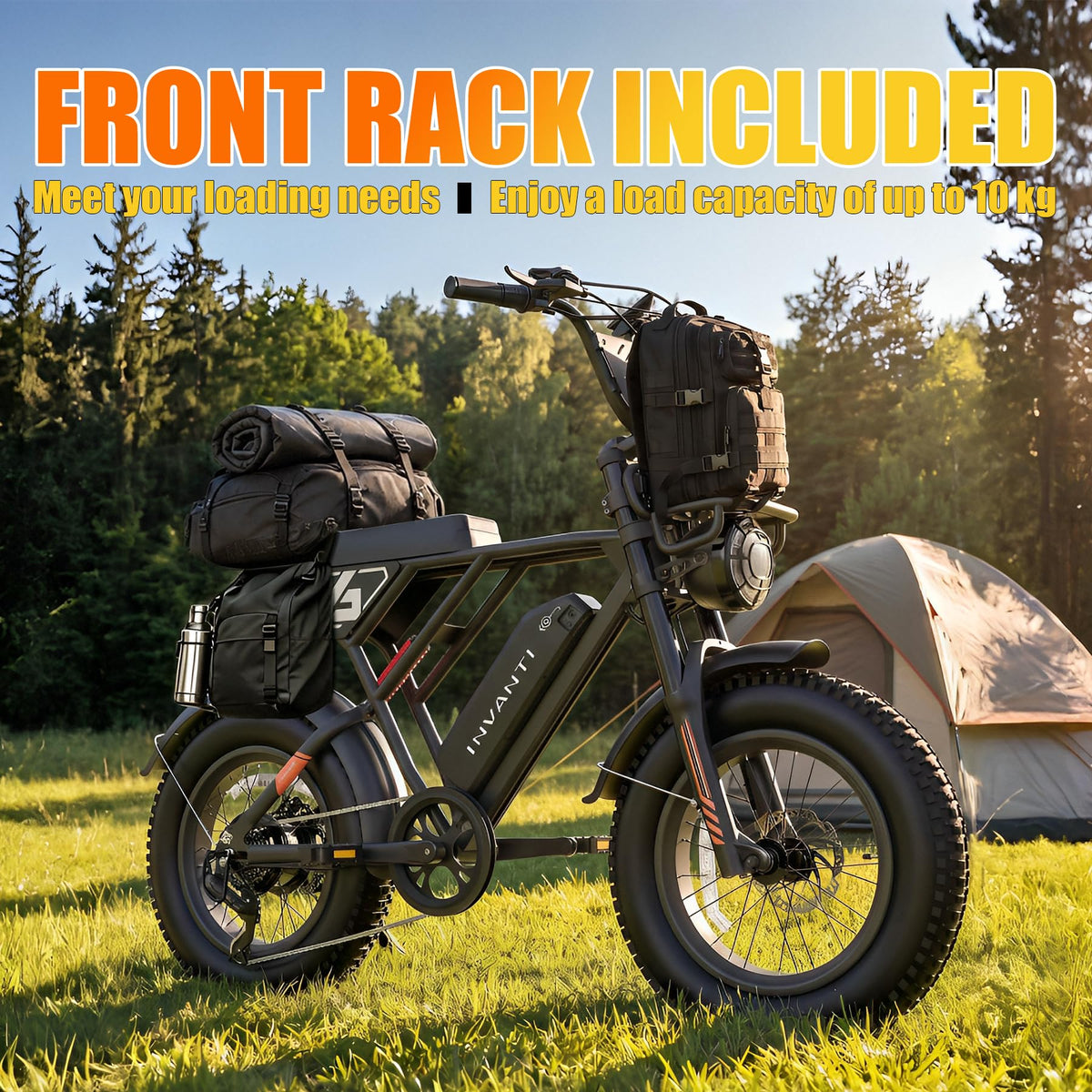 INVANTI Electric Bike for Adults,48V15Ah Removable Battery Ebike,Peak 1500W Motor,20