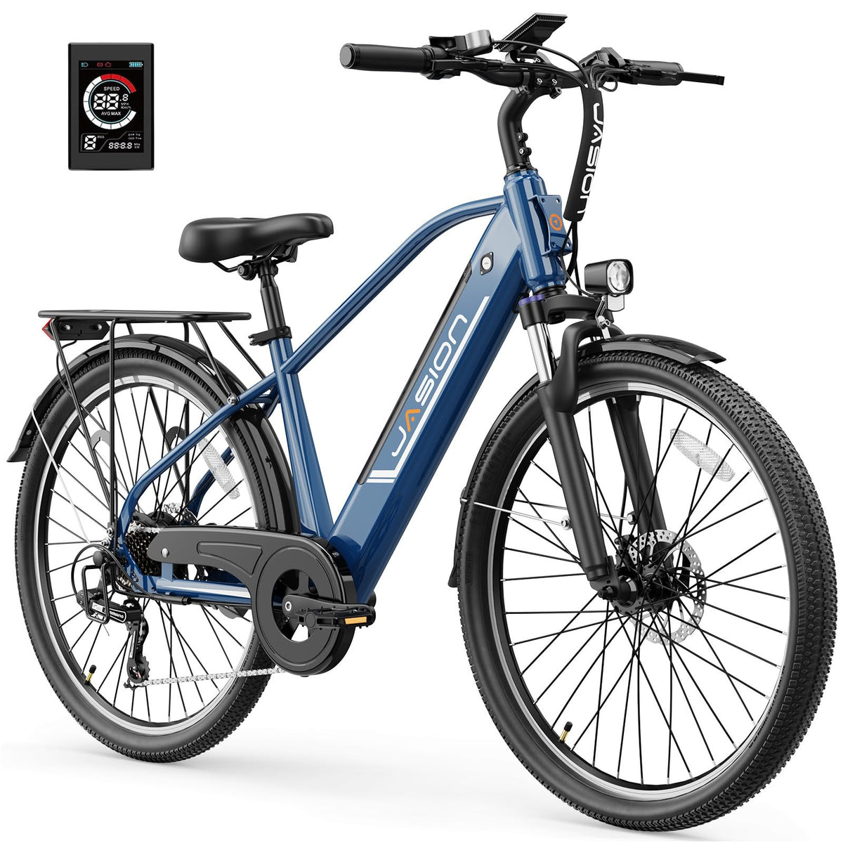 Jasion Roamer Electric Bike for Adults, 26