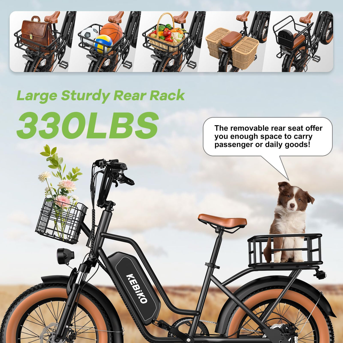 EUYBIKE Electric Bike for Adults, 20