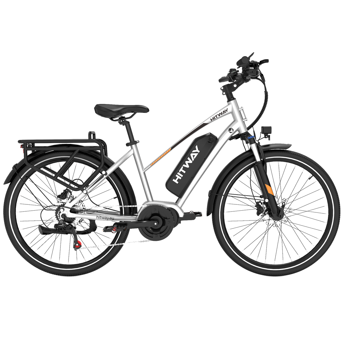 BK-U1 Mid-Drive Electric Bike up to 110 miles