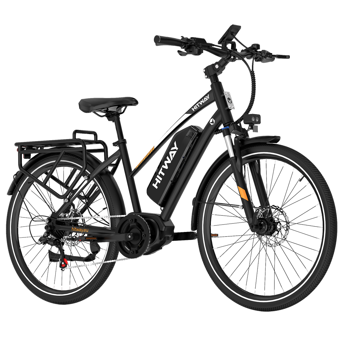 BK-U1 Mid-Drive Electric Bike up to 110 miles