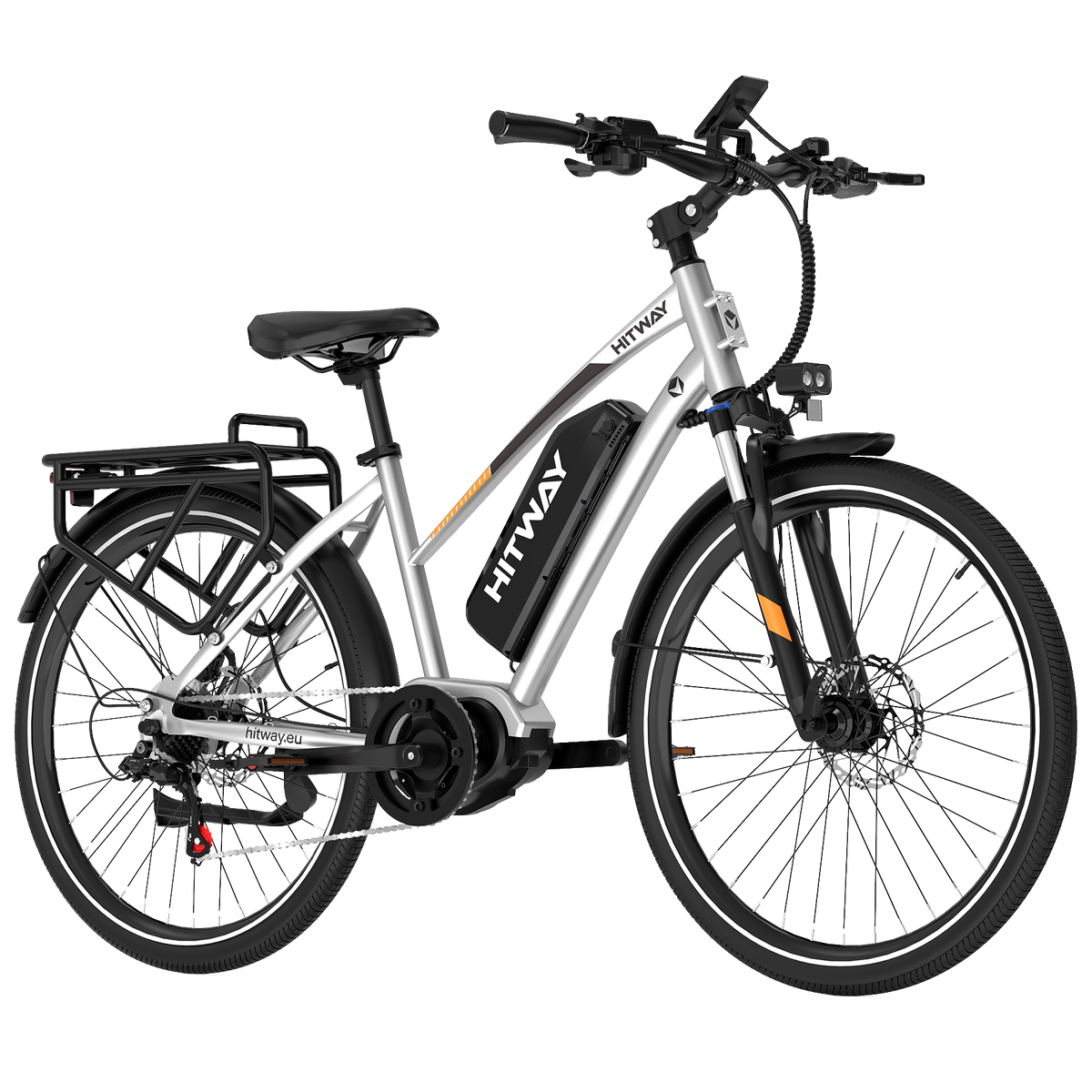 BK-U1 Mid-Drive Electric Bike up to 110 miles