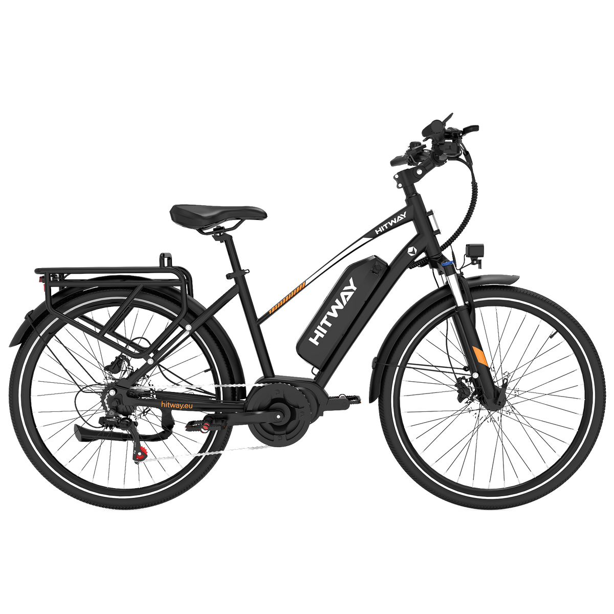 BK-U1 Mid-Drive Electric Bike up to 110 miles