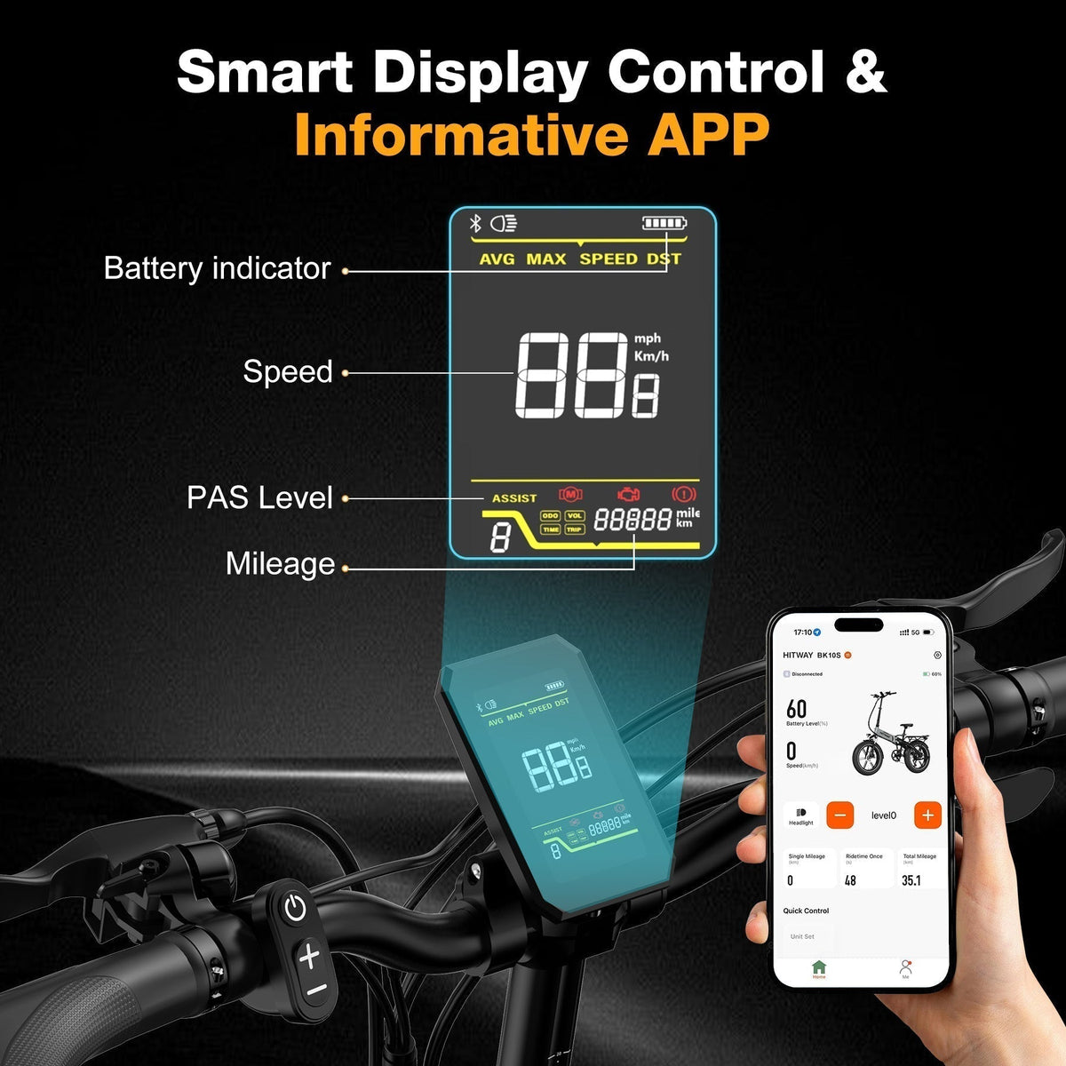 BK10S Folding Electric Bike